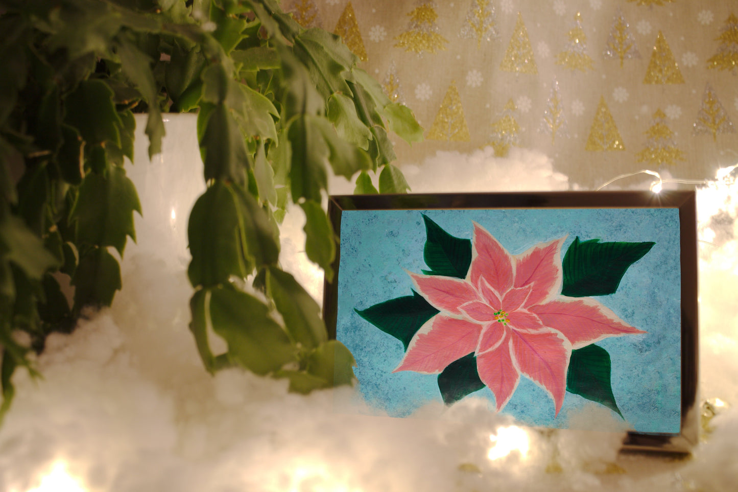 Peterstar Marble Poinsettia